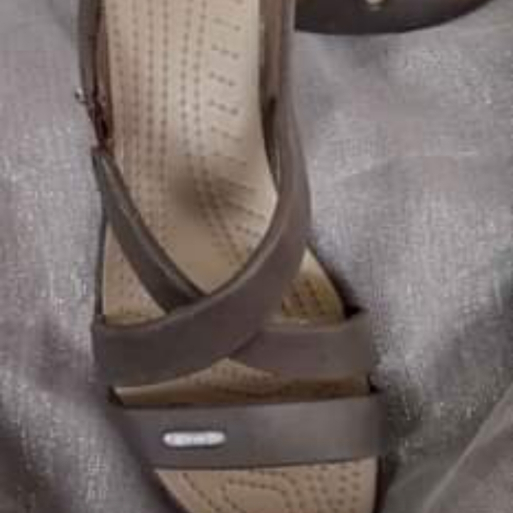 Women's high heel crocs